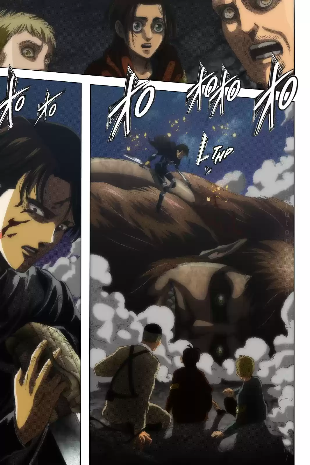 Shingeki no Kyojin (fan colored) Vol. 26 Ch. 103 Assault