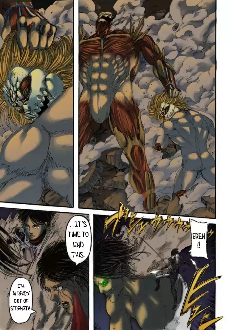 Shingeki no Kyojin (fan colored) Vol. 26 Ch. 104 Victors