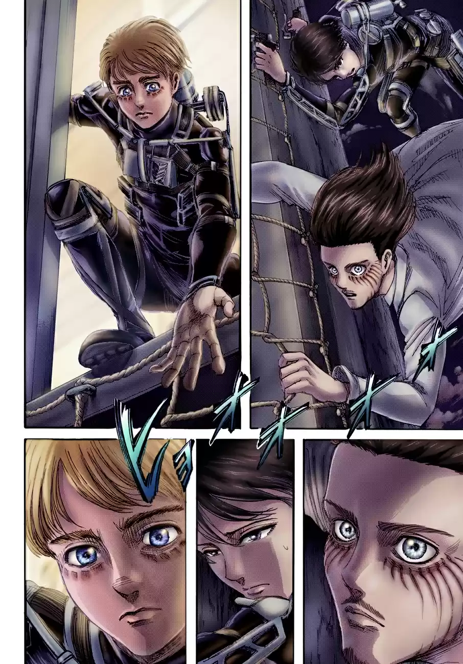 Shingeki no Kyojin (fan colored) Vol. 26 Ch. 105 Assassin's Bullet