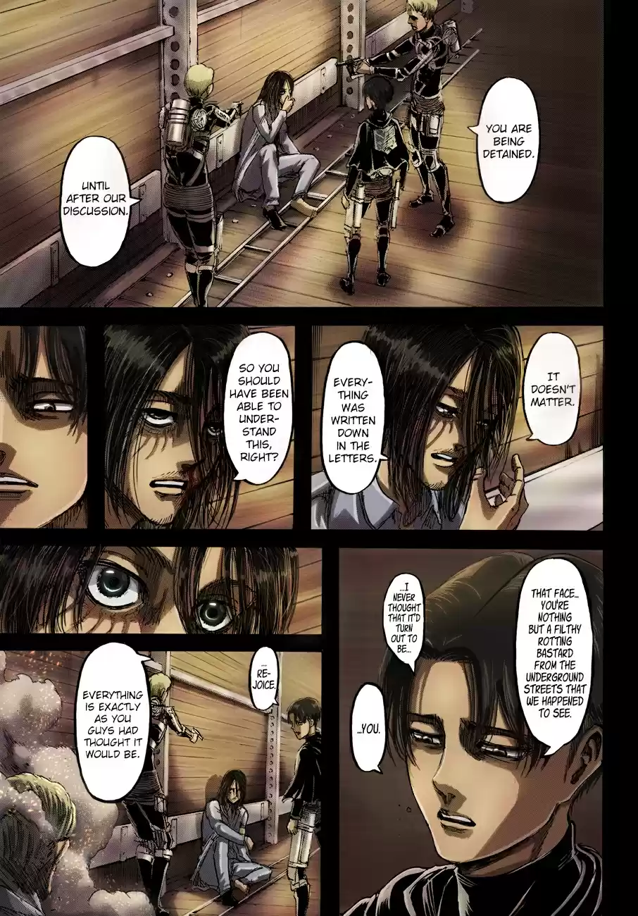 Shingeki no Kyojin (fan colored) Vol. 26 Ch. 105 Assassin's Bullet