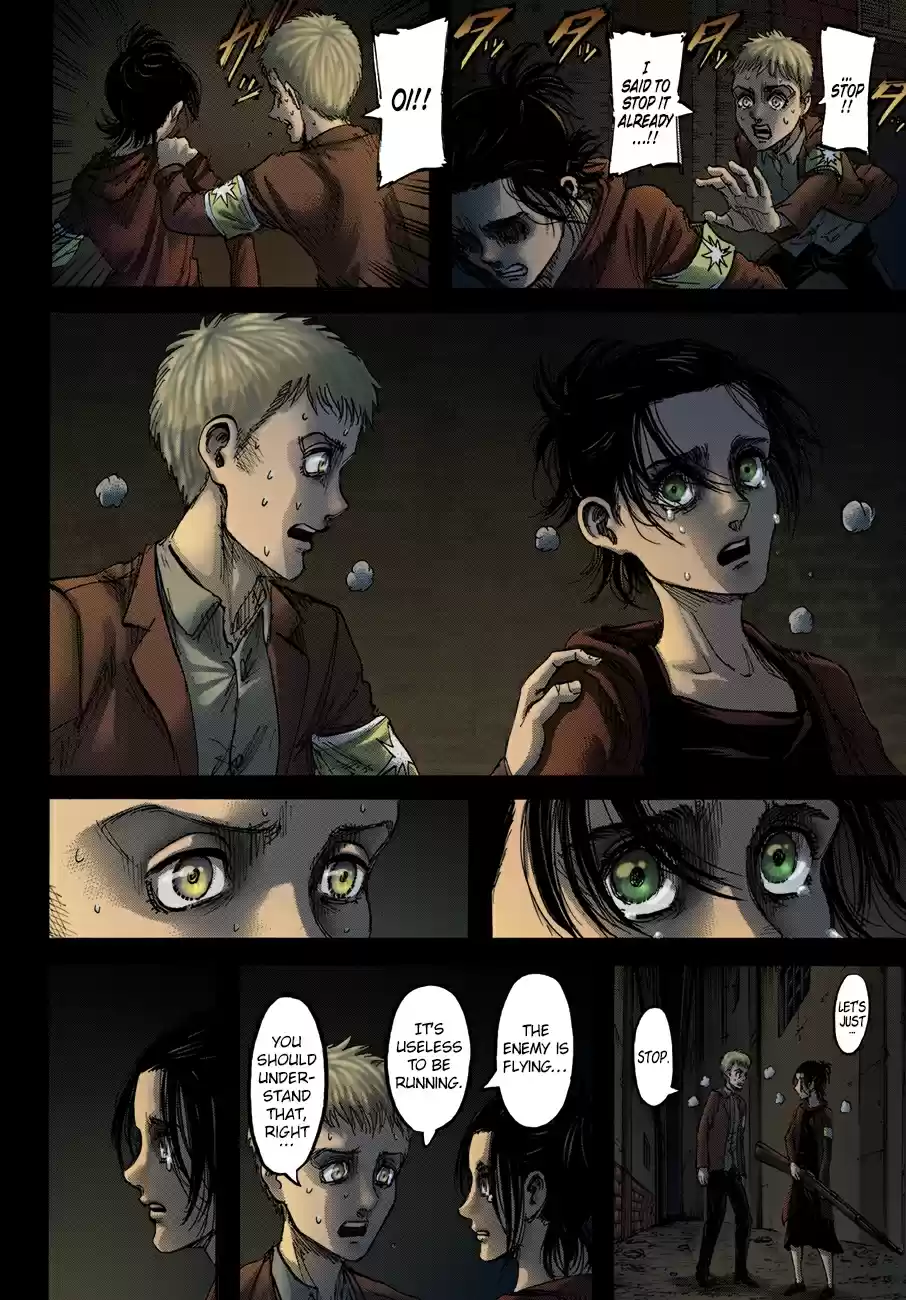Shingeki no Kyojin (fan colored) Vol. 26 Ch. 105 Assassin's Bullet