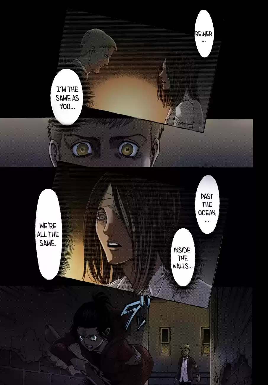 Shingeki no Kyojin (fan colored) Vol. 26 Ch. 105 Assassin's Bullet