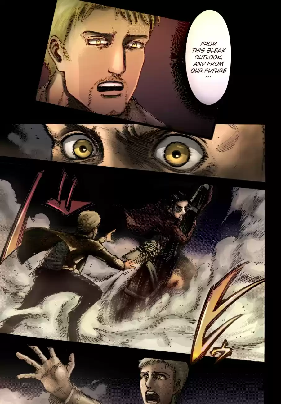 Shingeki no Kyojin (fan colored) Vol. 26 Ch. 105 Assassin's Bullet