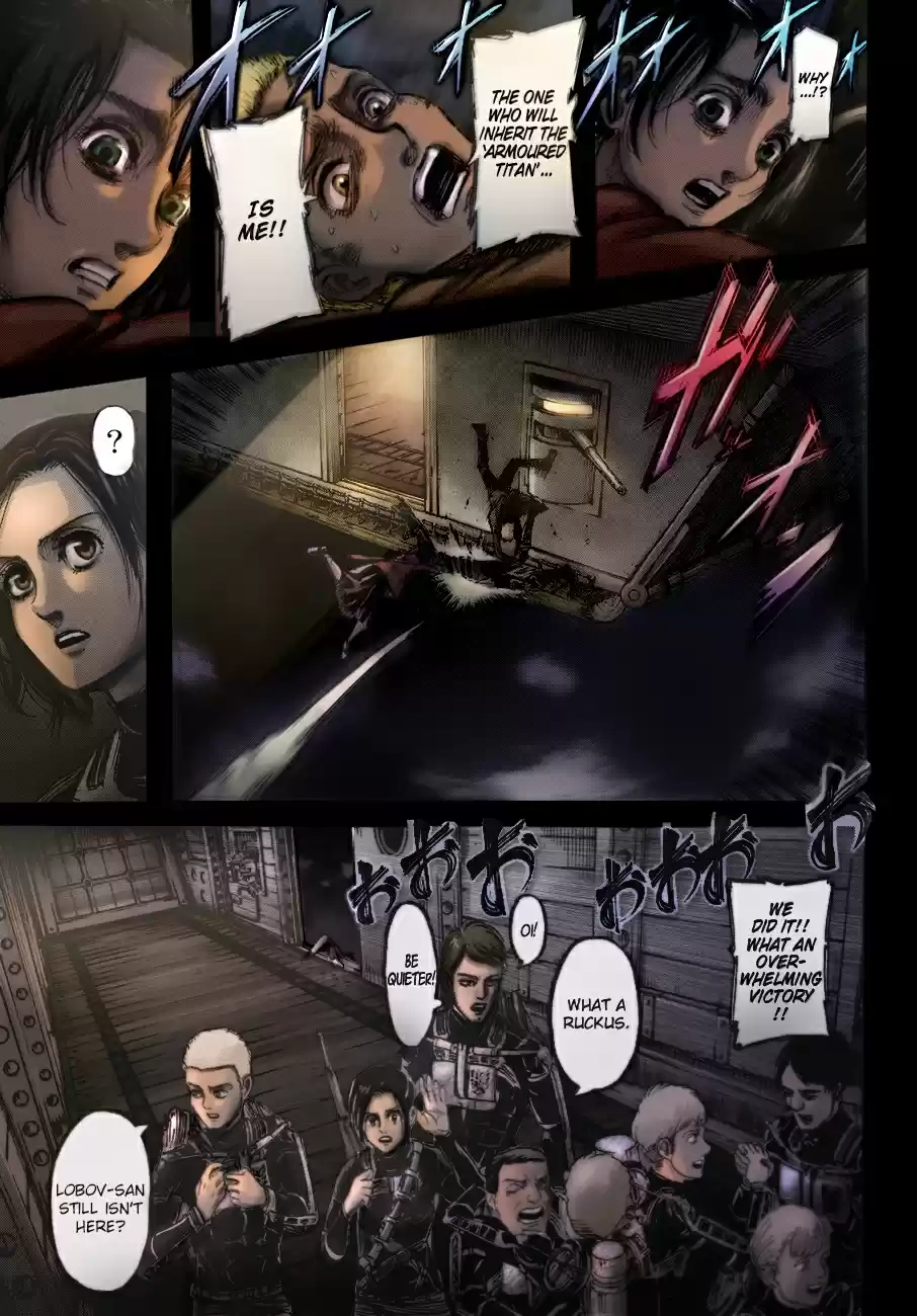 Shingeki no Kyojin (fan colored) Vol. 26 Ch. 105 Assassin's Bullet