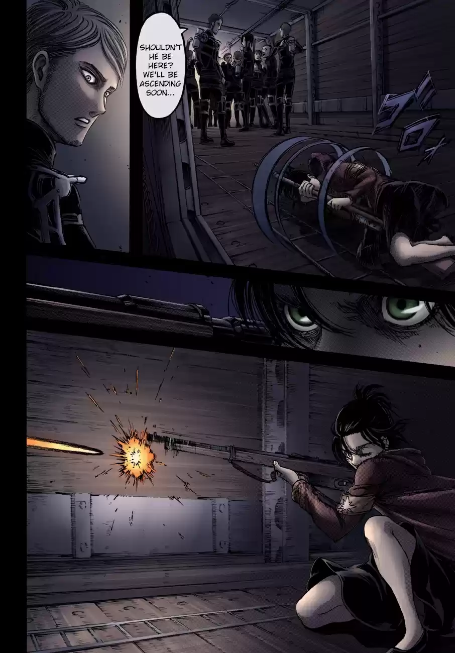 Shingeki no Kyojin (fan colored) Vol. 26 Ch. 105 Assassin's Bullet