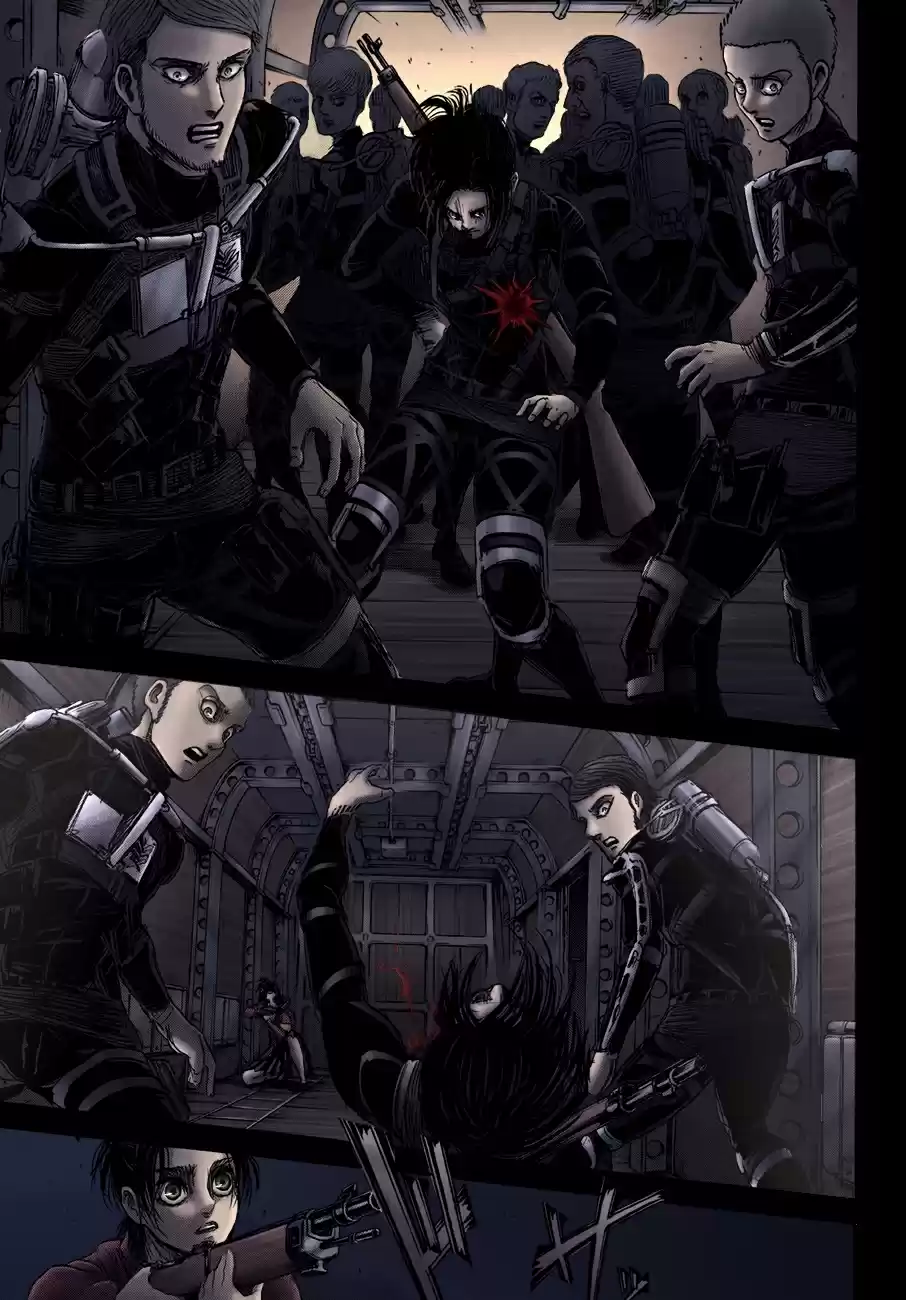 Shingeki no Kyojin (fan colored) Vol. 26 Ch. 105 Assassin's Bullet