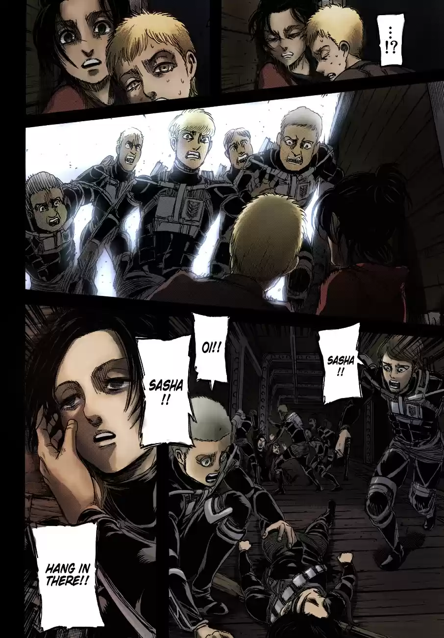 Shingeki no Kyojin (fan colored) Vol. 26 Ch. 105 Assassin's Bullet