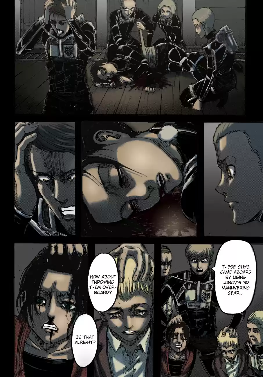 Shingeki no Kyojin (fan colored) Vol. 26 Ch. 105 Assassin's Bullet