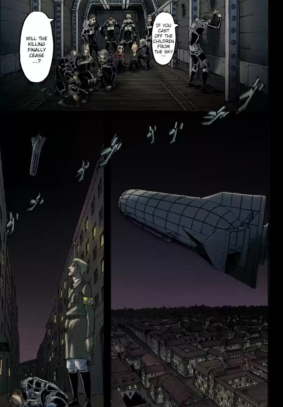 Shingeki no Kyojin (fan colored) Vol. 26 Ch. 105 Assassin's Bullet