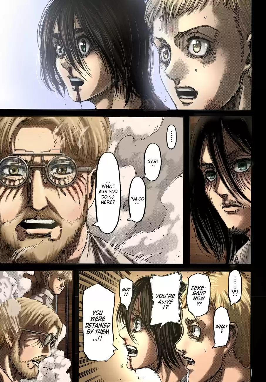 Shingeki no Kyojin (fan colored) Vol. 26 Ch. 105 Assassin's Bullet