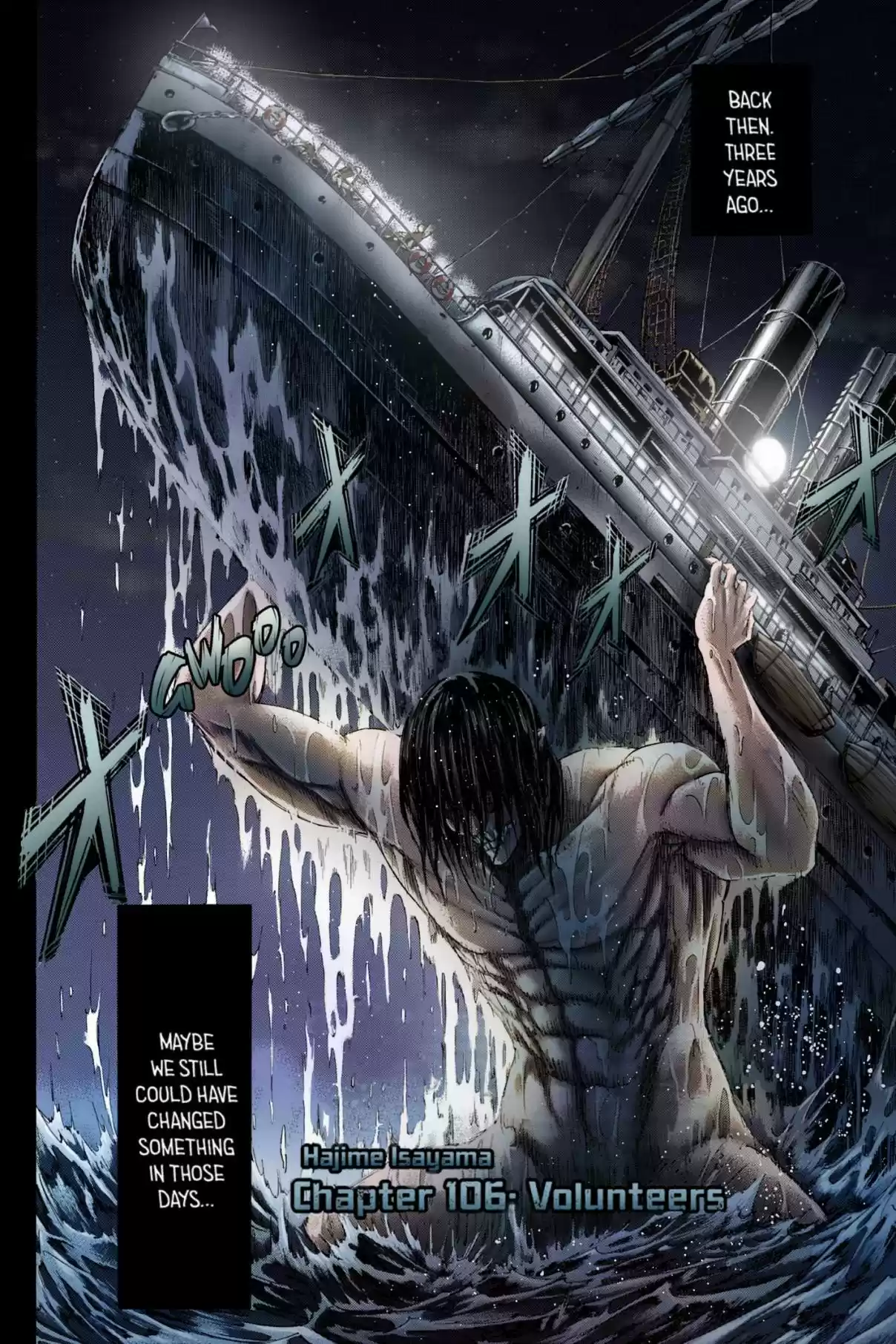 Shingeki no Kyojin (fan colored) Vol. 26 Ch. 106 Volunteers