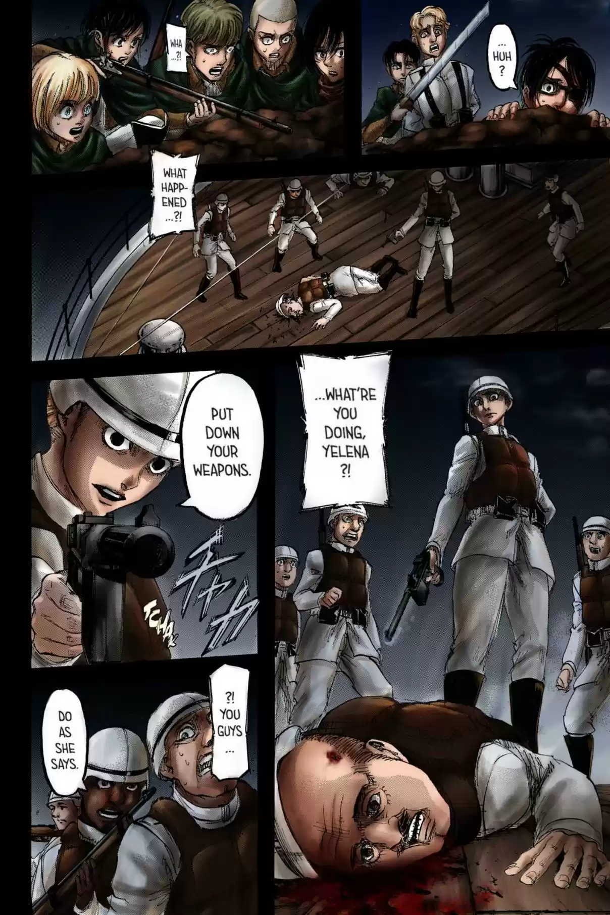 Shingeki no Kyojin (fan colored) Vol. 26 Ch. 106 Volunteers