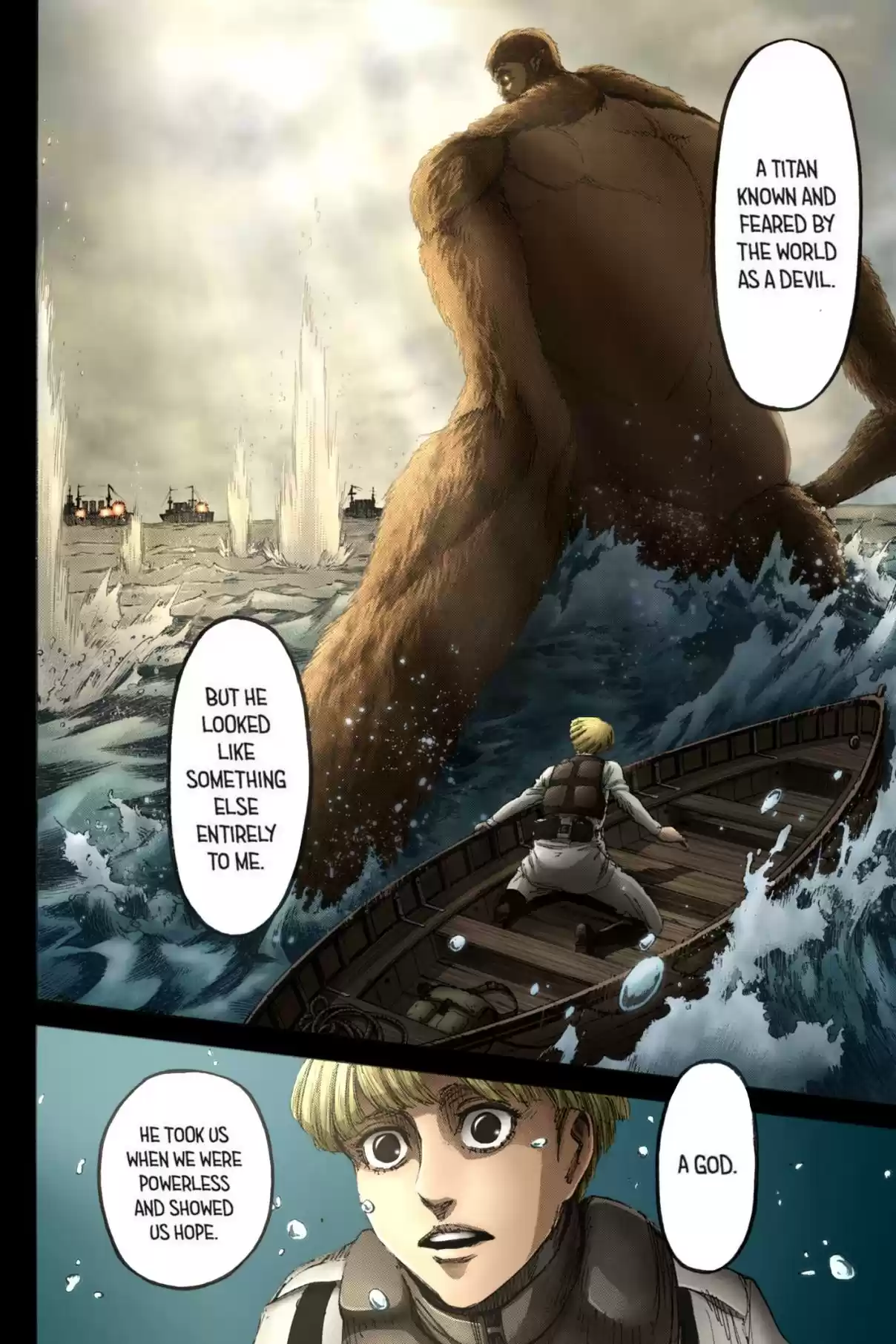 Shingeki no Kyojin (fan colored) Vol. 26 Ch. 106 Volunteers