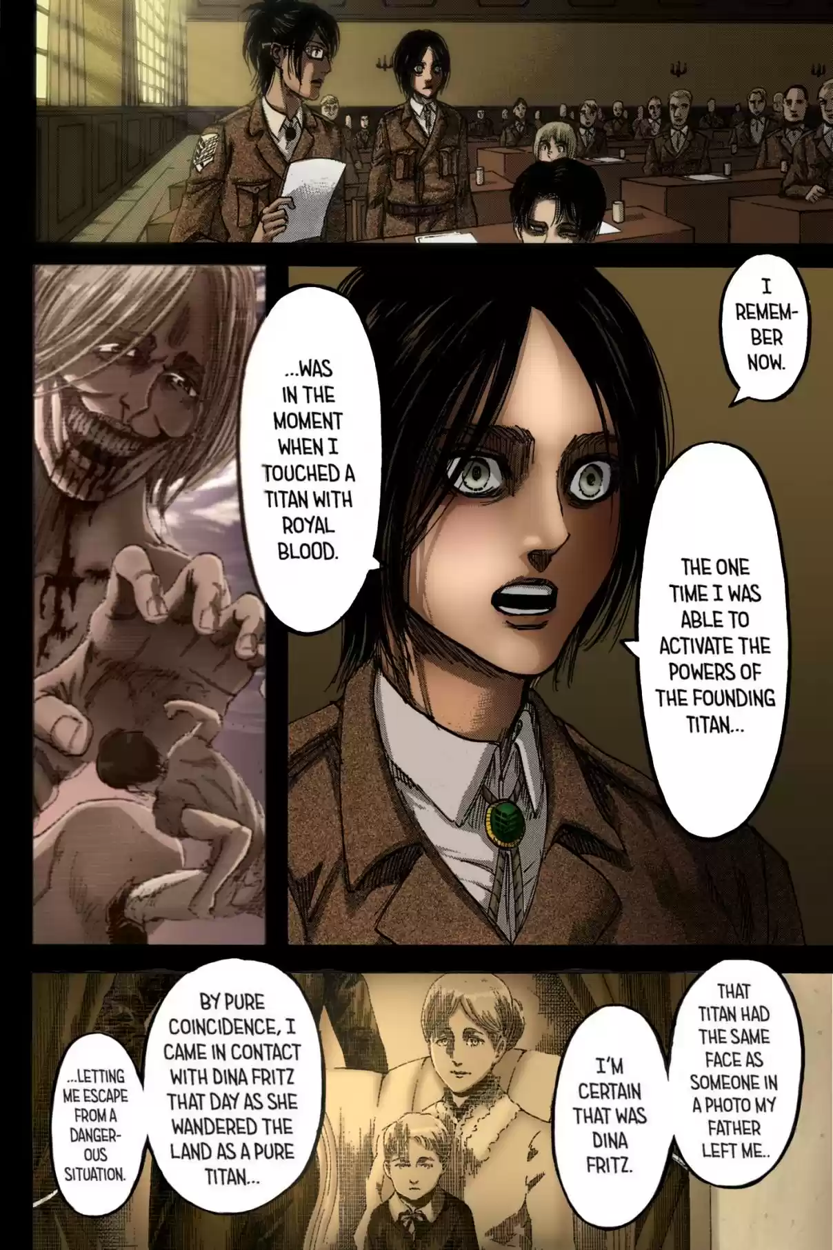Shingeki no Kyojin (fan colored) Vol. 26 Ch. 106 Volunteers