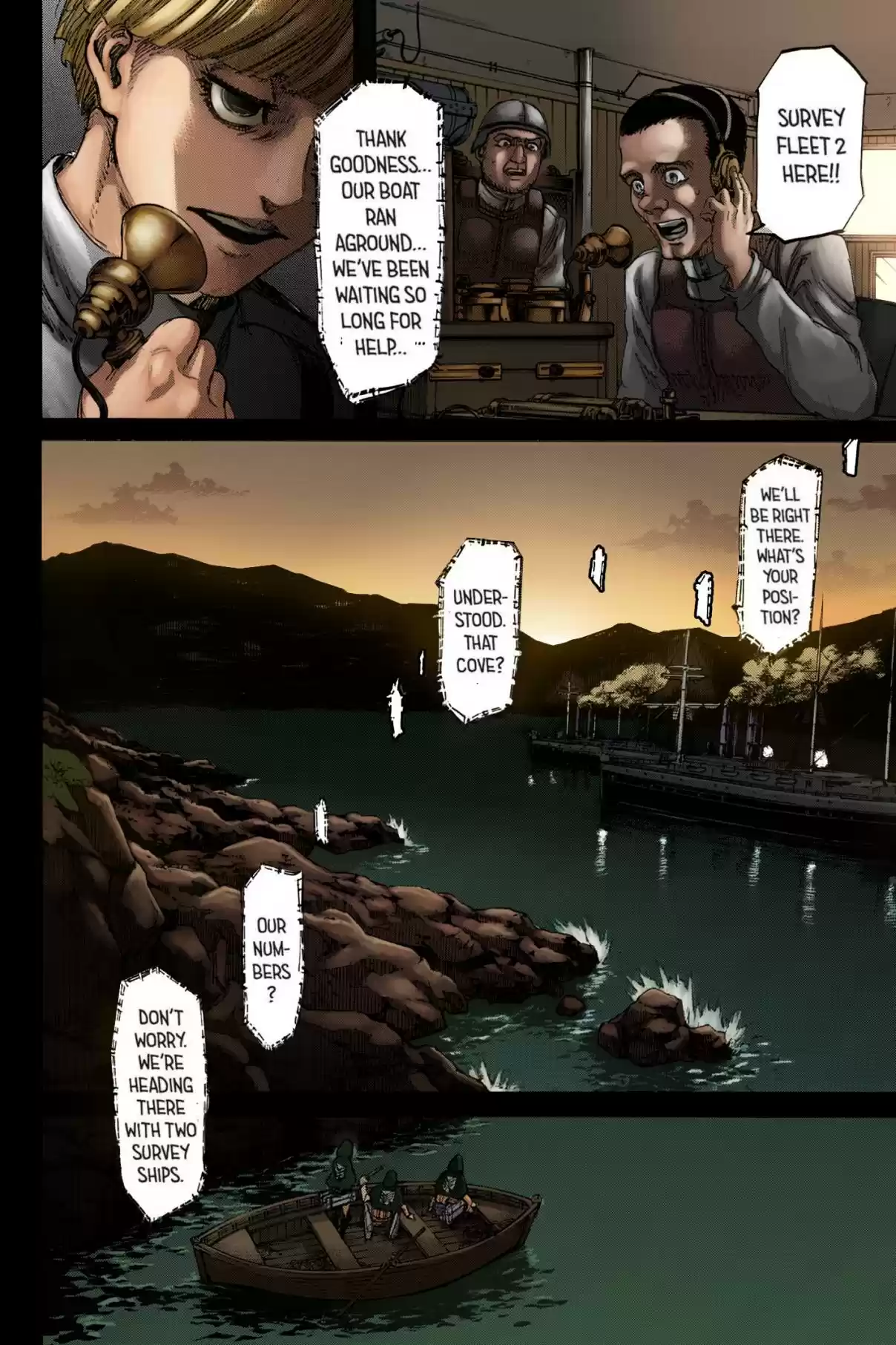 Shingeki no Kyojin (fan colored) Vol. 26 Ch. 106 Volunteers