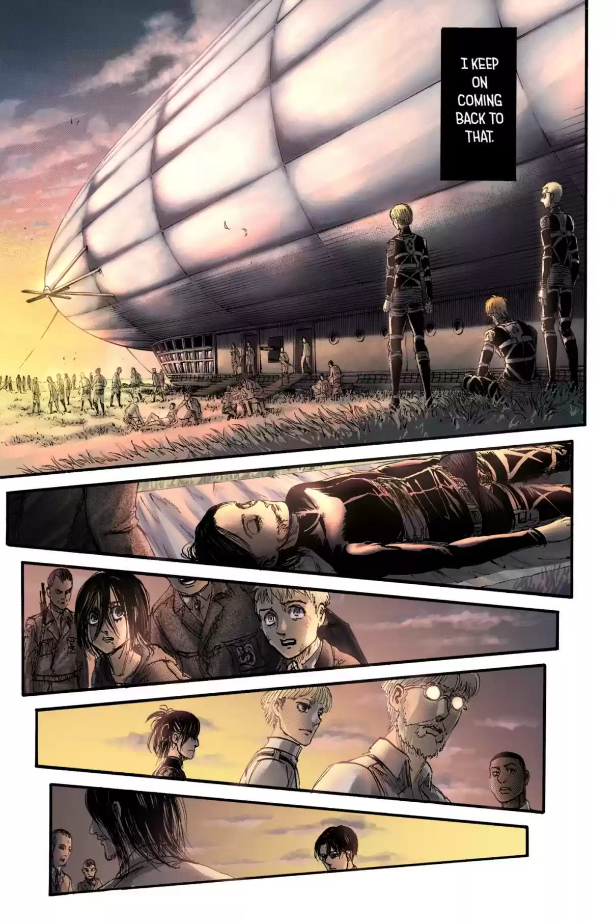 Shingeki no Kyojin (fan colored) Vol. 26 Ch. 106 Volunteers