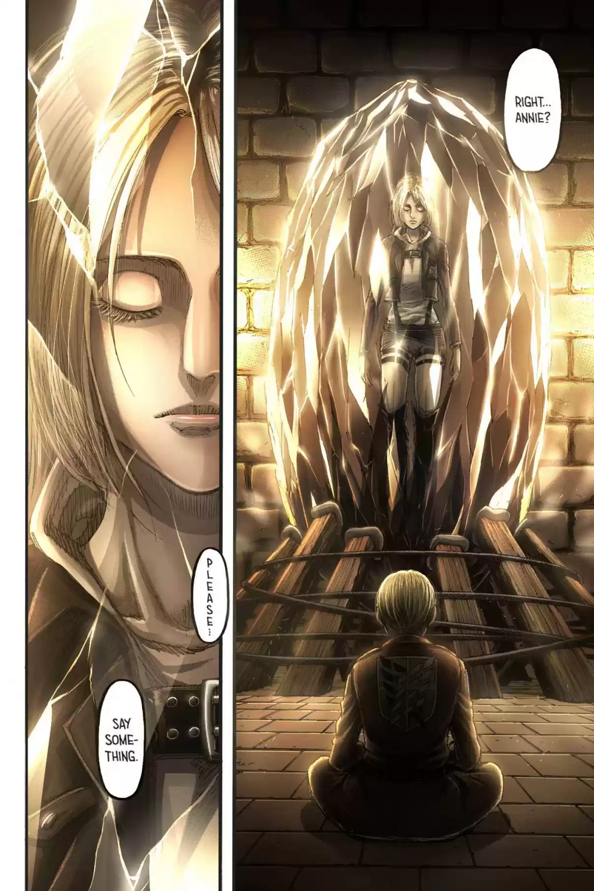Shingeki no Kyojin (fan colored) Vol. 26 Ch. 106 Volunteers