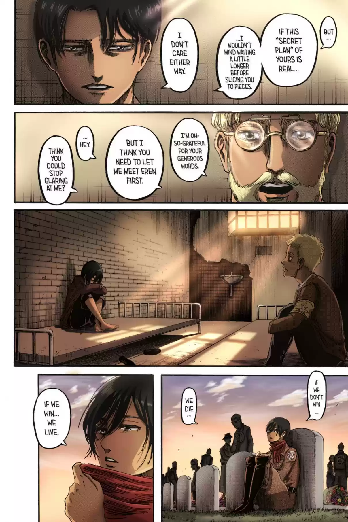 Shingeki no Kyojin (fan colored) Vol. 26 Ch. 106 Volunteers