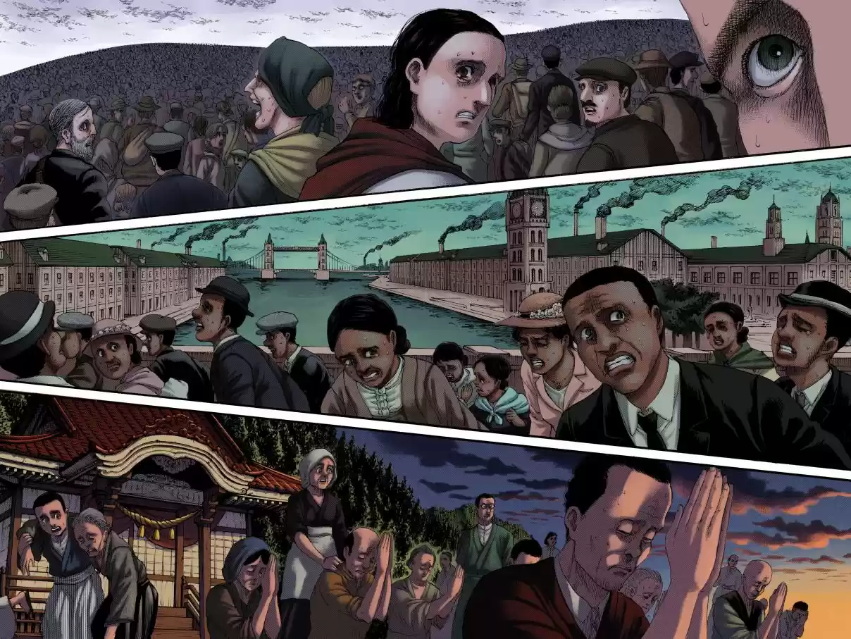 Shingeki no Kyojin (Fan Colored) Vol. 34 Ch. 134 In the Depths of Despair