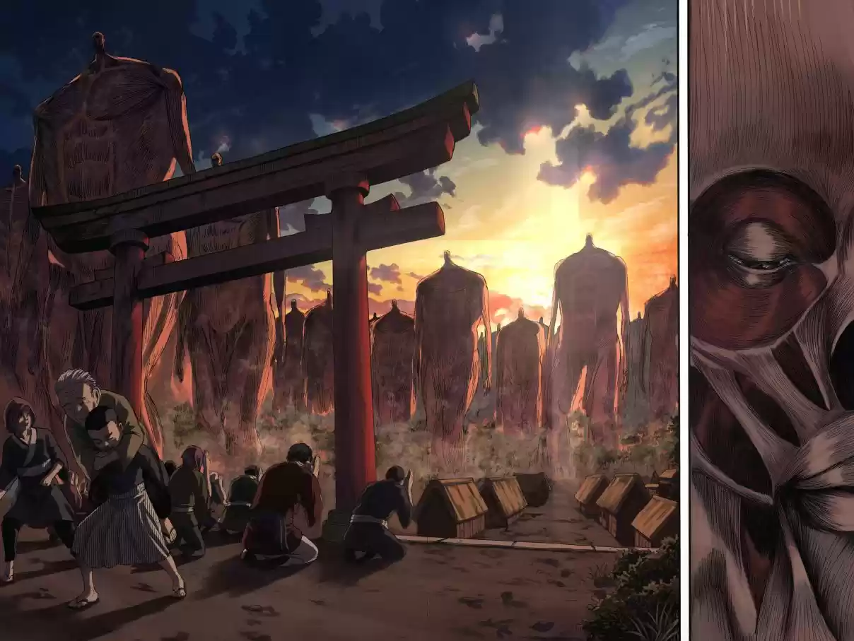 Shingeki no Kyojin (Fan Colored) Vol. 34 Ch. 134 In the Depths of Despair