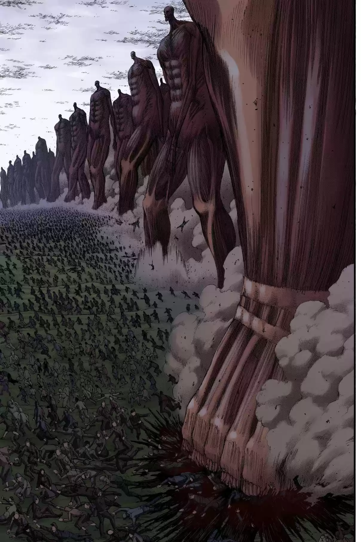 Shingeki no Kyojin (Fan Colored) Vol. 34 Ch. 134 In the Depths of Despair