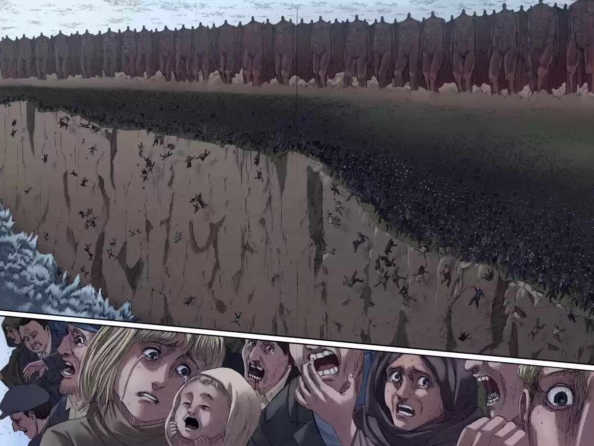 Shingeki no Kyojin (Fan Colored) Vol. 34 Ch. 134 In the Depths of Despair