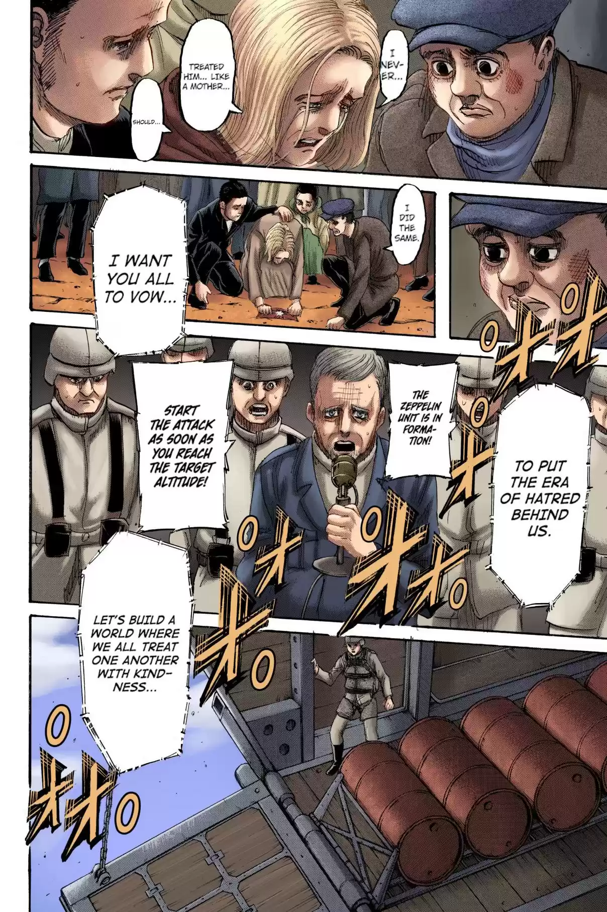Shingeki no Kyojin (Fan Colored) Vol. 34 Ch. 134 In the Depths of Despair
