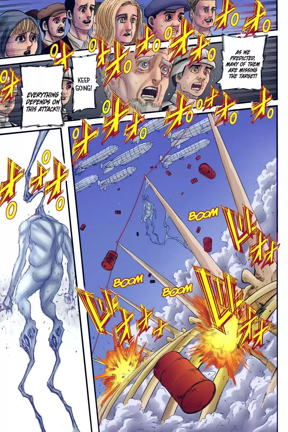 Shingeki no Kyojin (Fan Colored) Vol. 34 Ch. 134 In the Depths of Despair