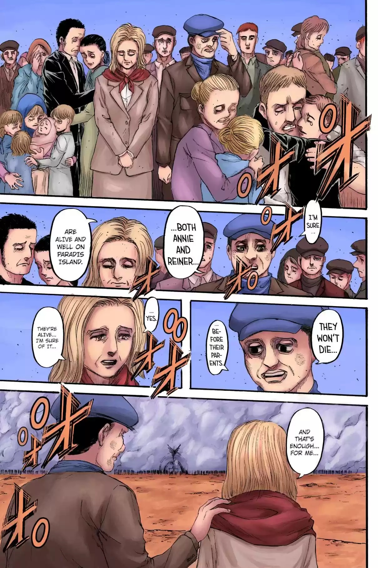 Shingeki no Kyojin (Fan Colored) Vol. 34 Ch. 134 In the Depths of Despair