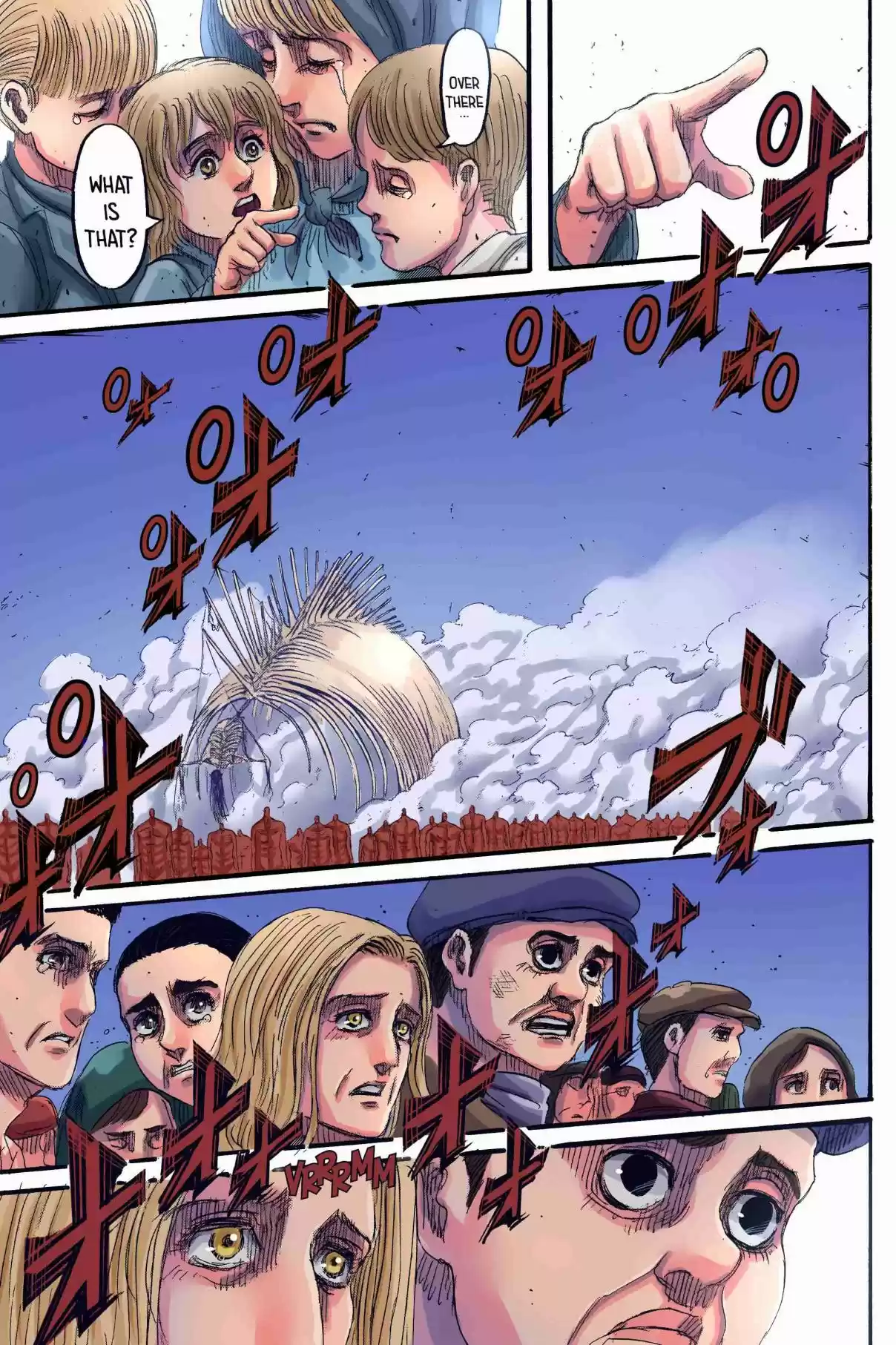 Shingeki no Kyojin (Fan Colored) Vol. 34 Ch. 134 In the Depths of Despair