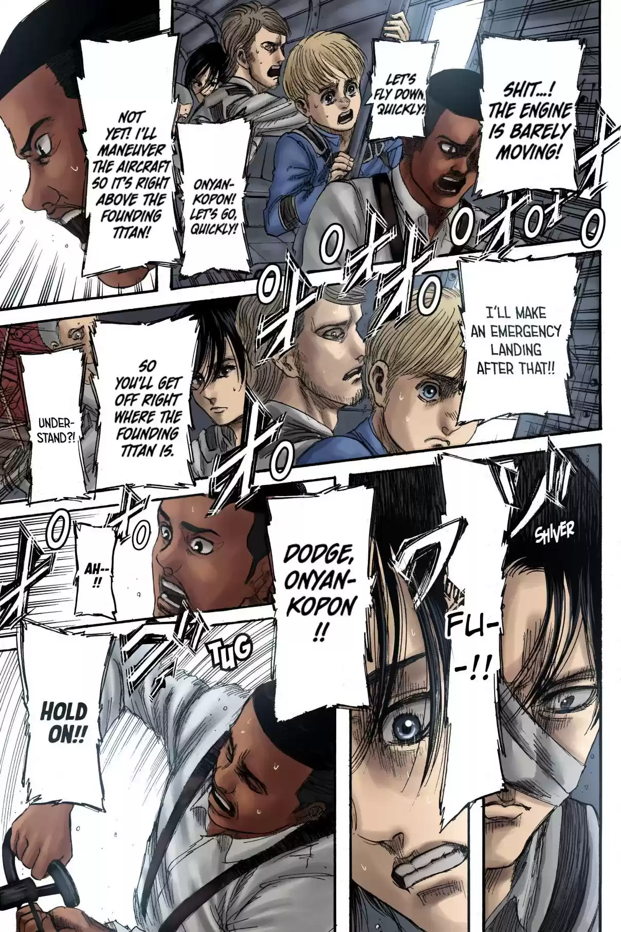 Shingeki no Kyojin (Fan Colored) Vol. 34 Ch. 134 In the Depths of Despair