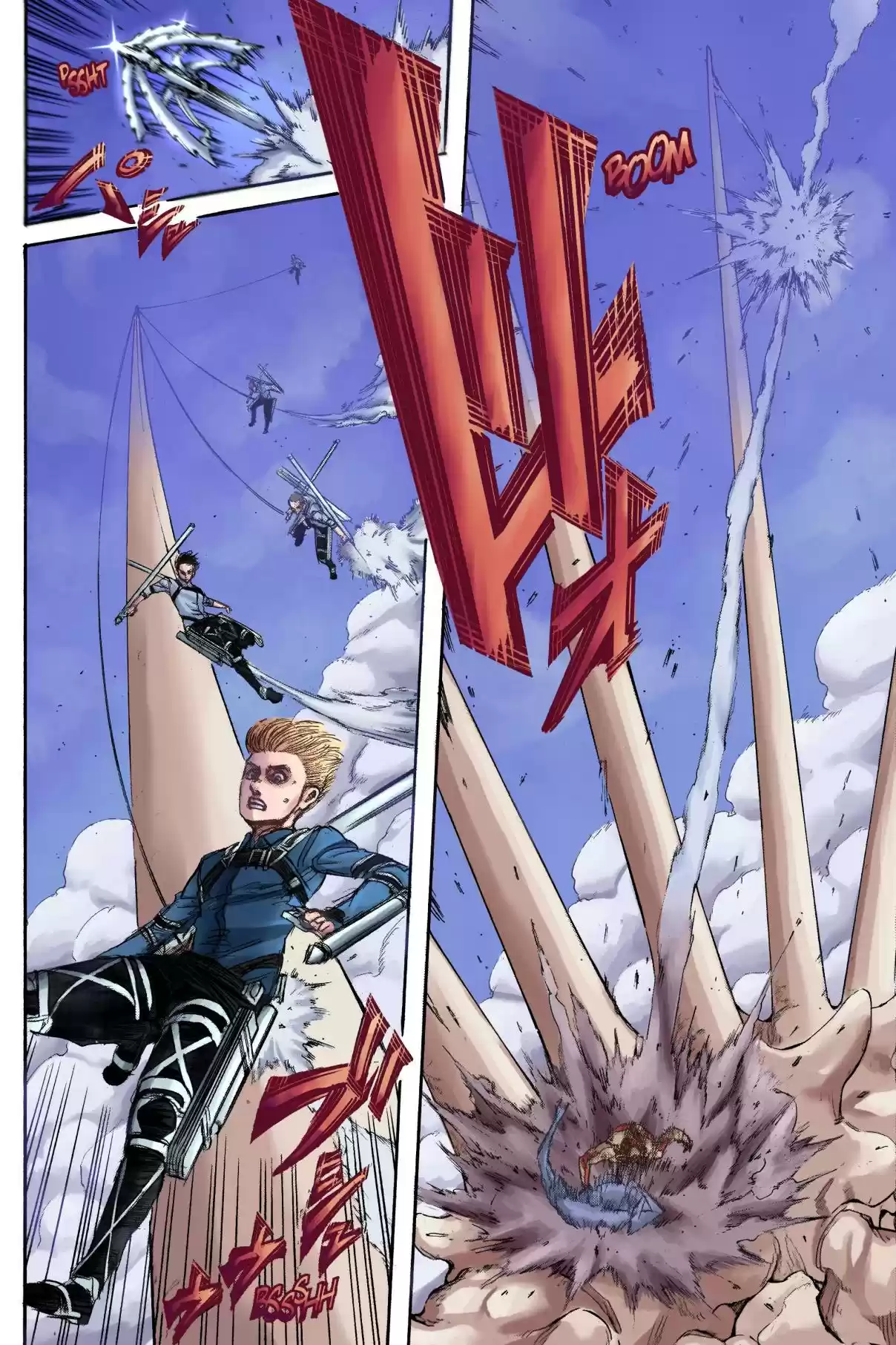 Shingeki no Kyojin (Fan Colored) Vol. 34 Ch. 134 In the Depths of Despair