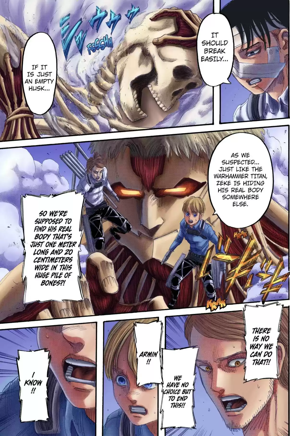 Shingeki no Kyojin (Fan Colored) Vol. 34 Ch. 135 Battle Of Heaven And Earth