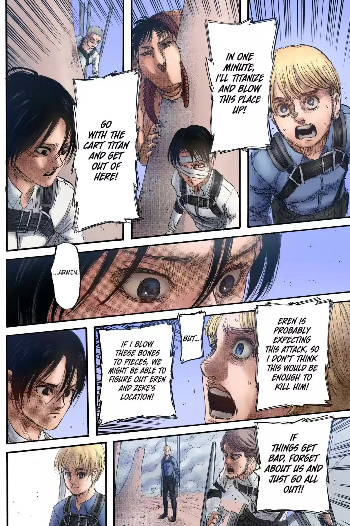 Shingeki no Kyojin (Fan Colored) Vol. 34 Ch. 135 Battle Of Heaven And Earth