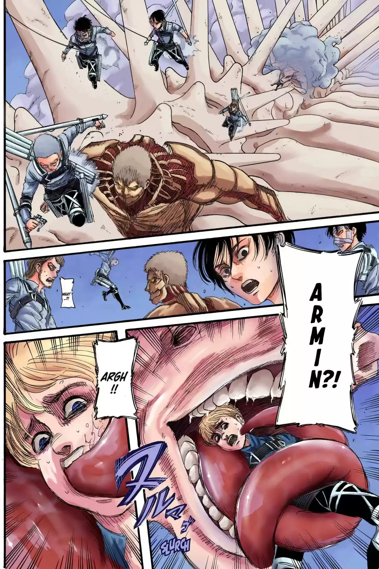 Shingeki no Kyojin (Fan Colored) Vol. 34 Ch. 135 Battle Of Heaven And Earth