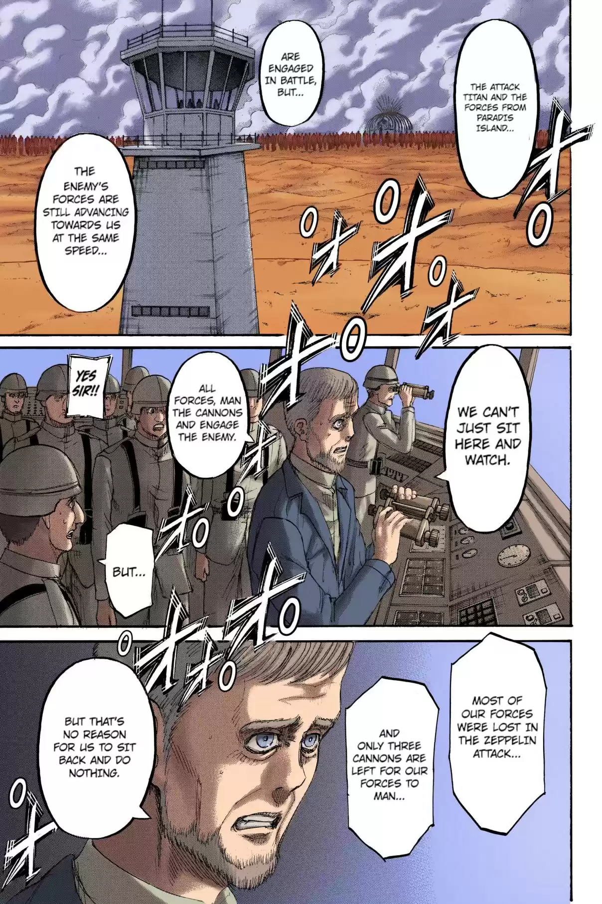 Shingeki no Kyojin (Fan Colored) Vol. 34 Ch. 135 Battle Of Heaven And Earth