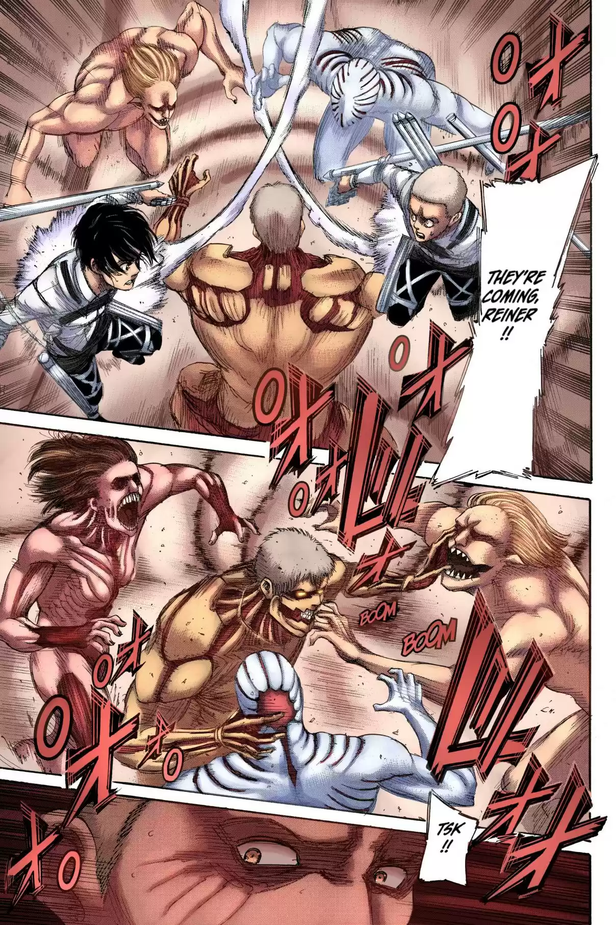 Shingeki no Kyojin (Fan Colored) Vol. 34 Ch. 135 Battle Of Heaven And Earth