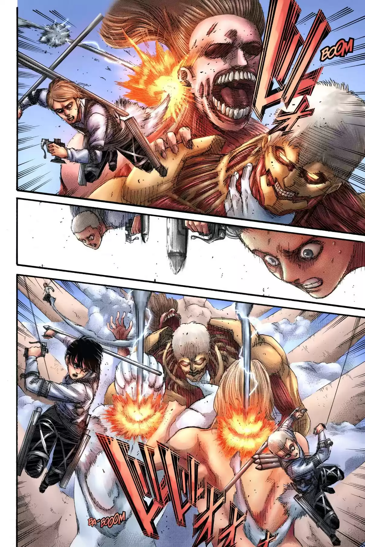 Shingeki no Kyojin (Fan Colored) Vol. 34 Ch. 135 Battle Of Heaven And Earth