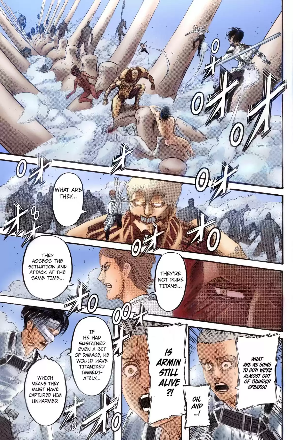 Shingeki no Kyojin (Fan Colored) Vol. 34 Ch. 135 Battle Of Heaven And Earth