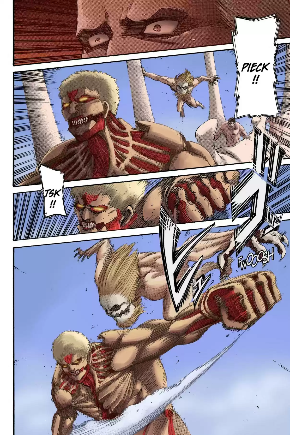 Shingeki no Kyojin (Fan Colored) Vol. 34 Ch. 135 Battle Of Heaven And Earth
