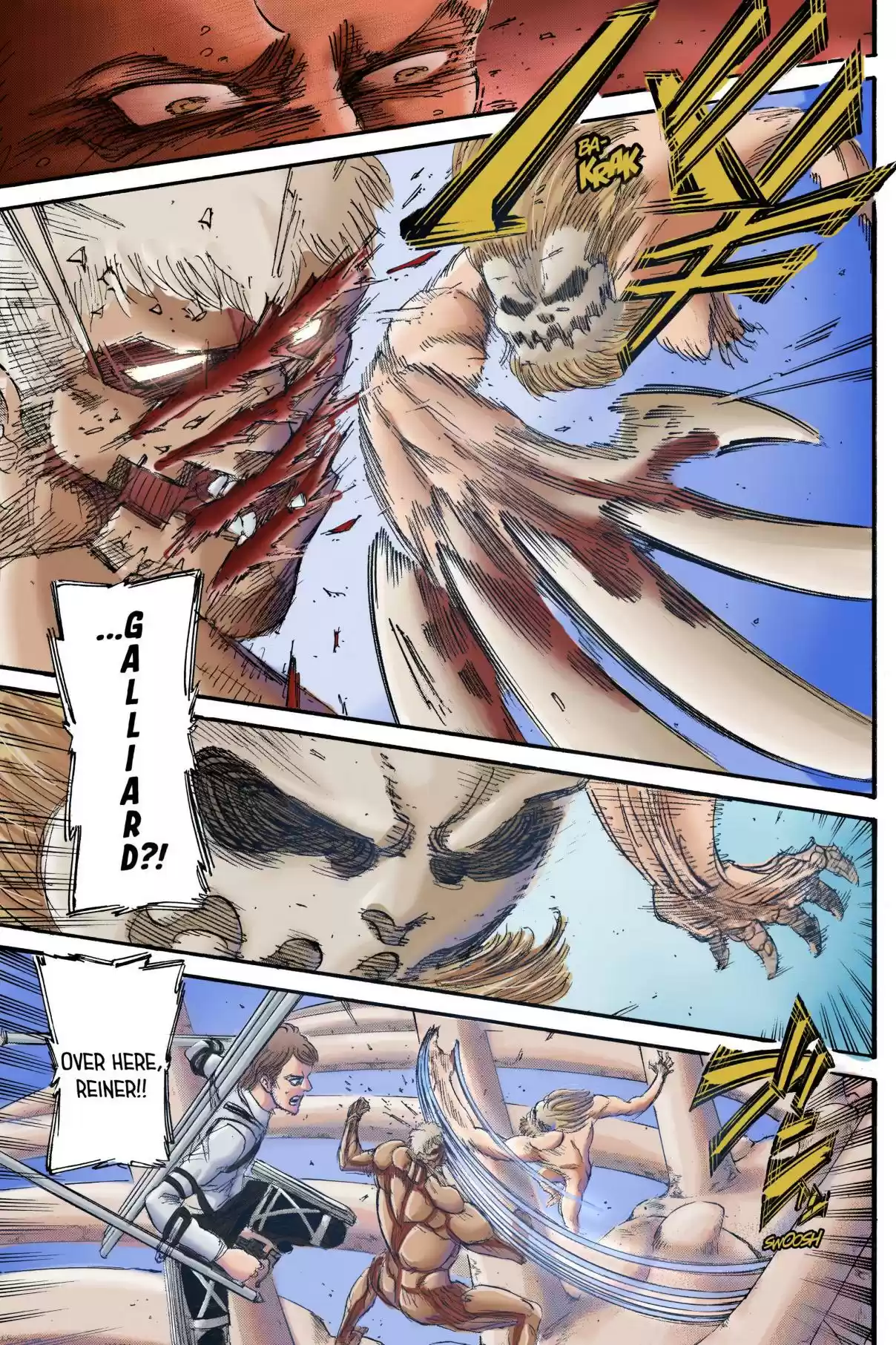 Shingeki no Kyojin (Fan Colored) Vol. 34 Ch. 135 Battle Of Heaven And Earth