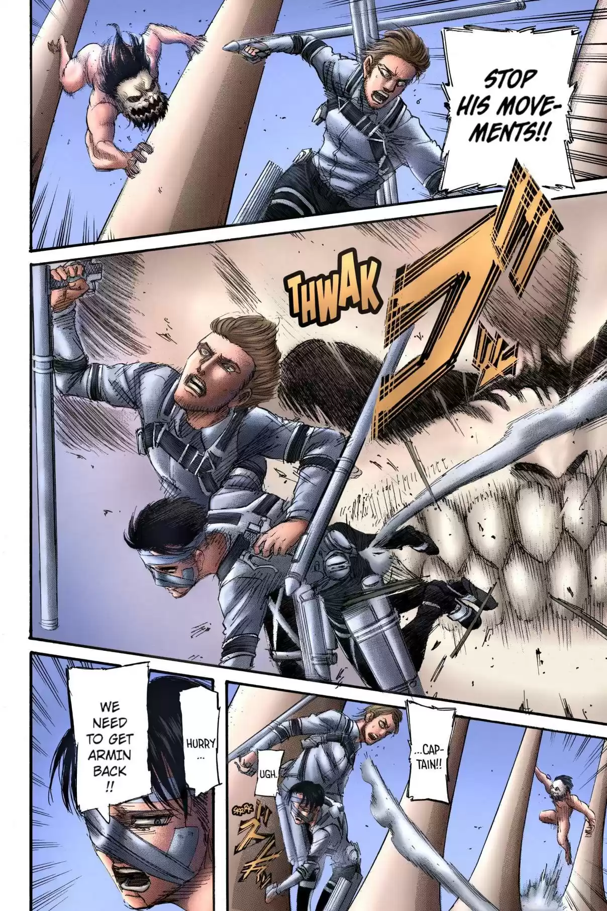 Shingeki no Kyojin (Fan Colored) Vol. 34 Ch. 135 Battle Of Heaven And Earth