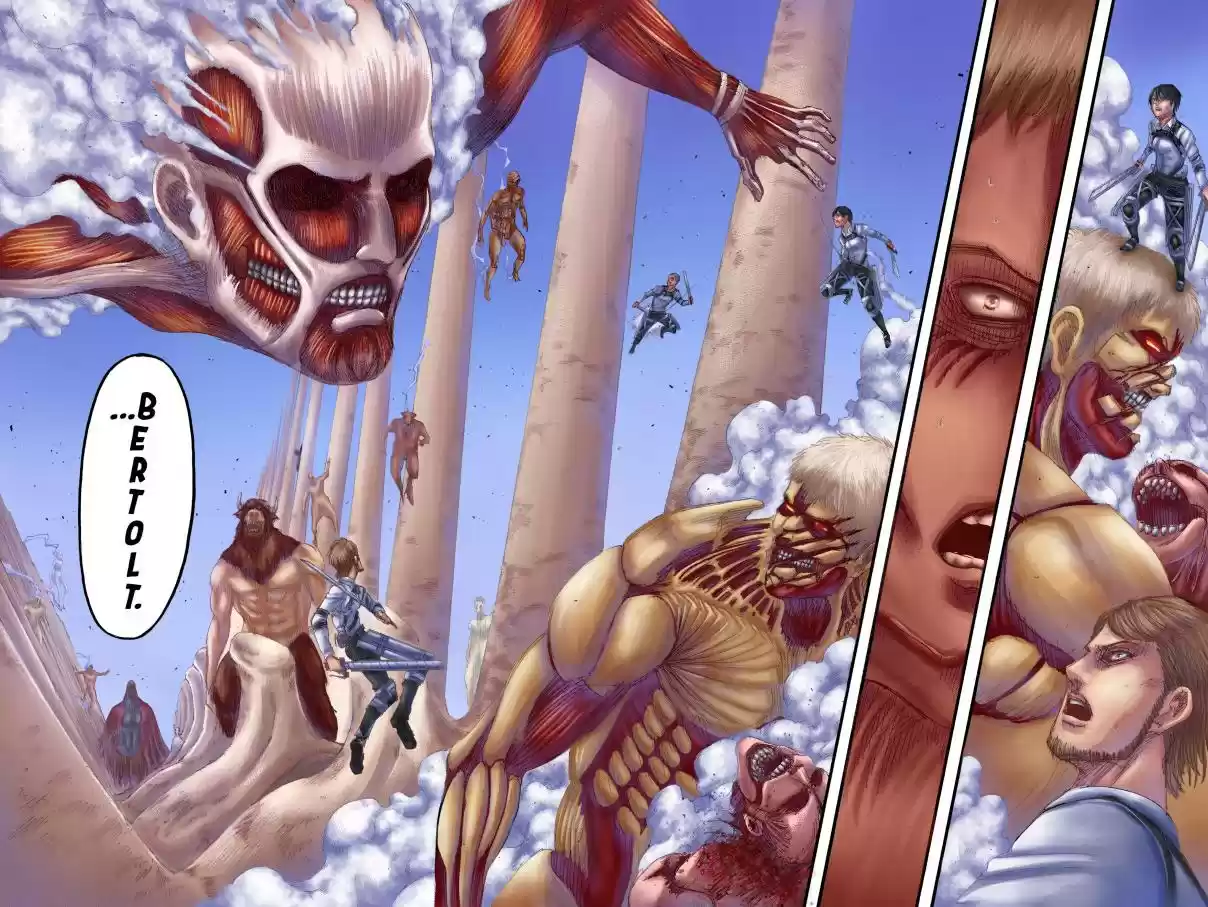 Shingeki no Kyojin (Fan Colored) Vol. 34 Ch. 135 Battle Of Heaven And Earth