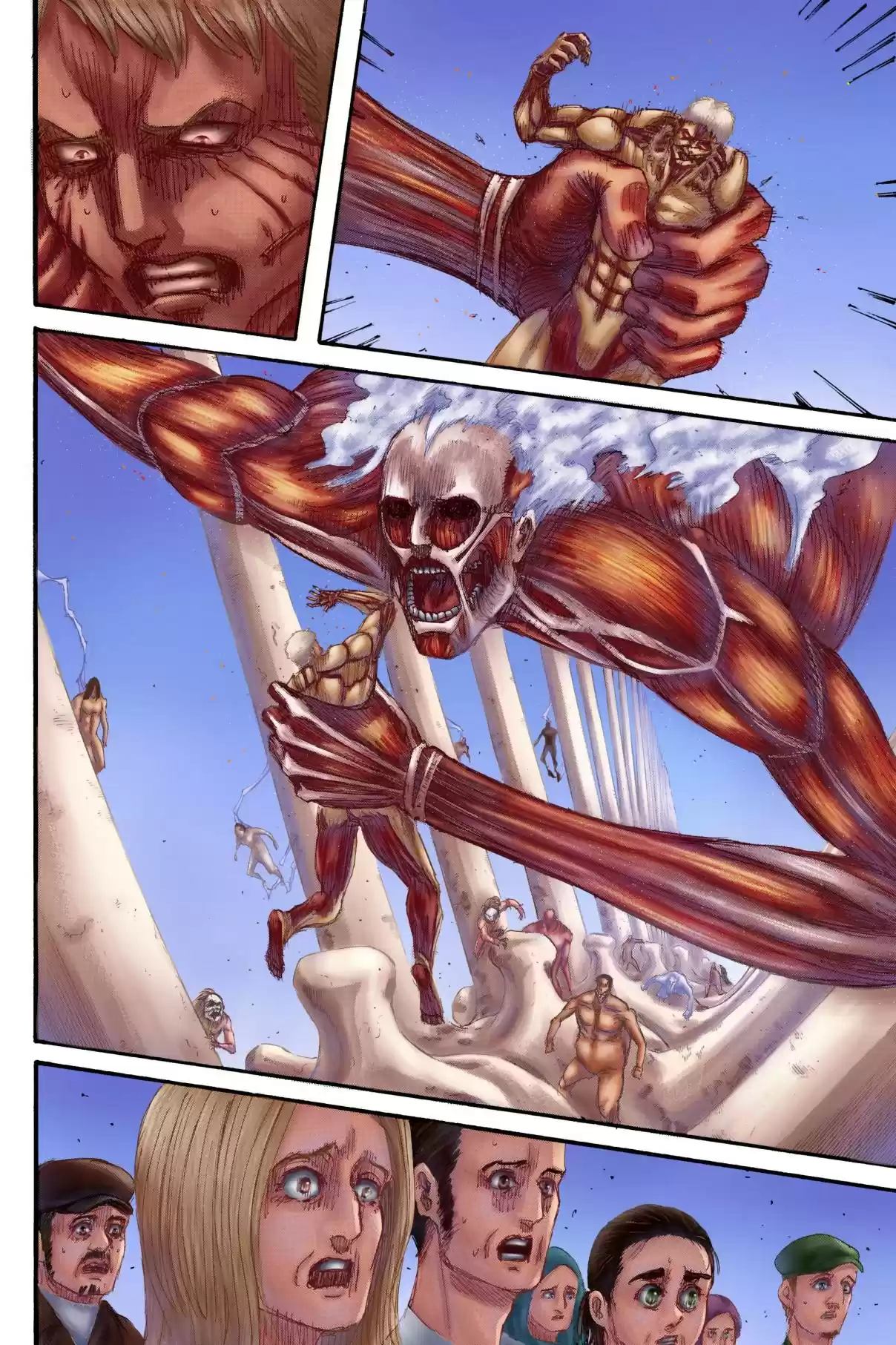 Shingeki no Kyojin (Fan Colored) Vol. 34 Ch. 135 Battle Of Heaven And Earth