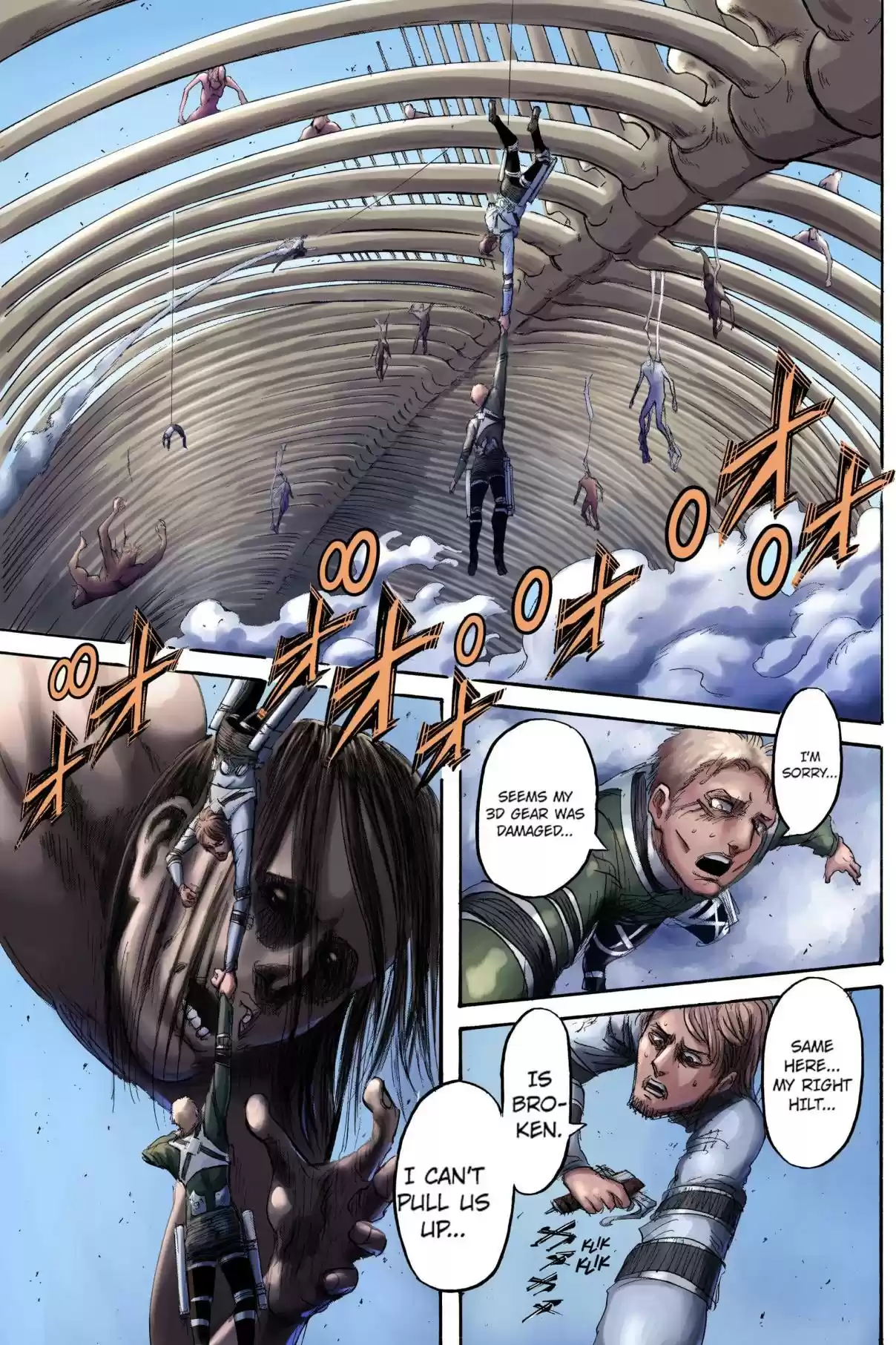 Shingeki no Kyojin (Fan Colored) Vol. 34 Ch. 135 Battle Of Heaven And Earth