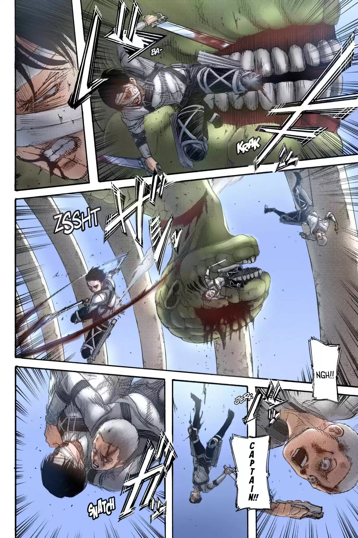 Shingeki no Kyojin (Fan Colored) Vol. 34 Ch. 135 Battle Of Heaven And Earth
