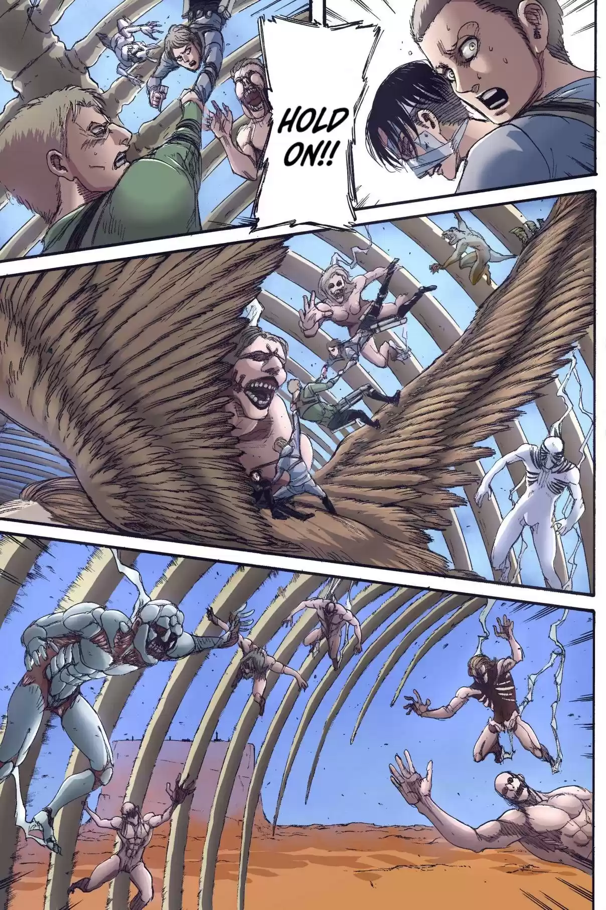 Shingeki no Kyojin (Fan Colored) Vol. 34 Ch. 135 Battle Of Heaven And Earth