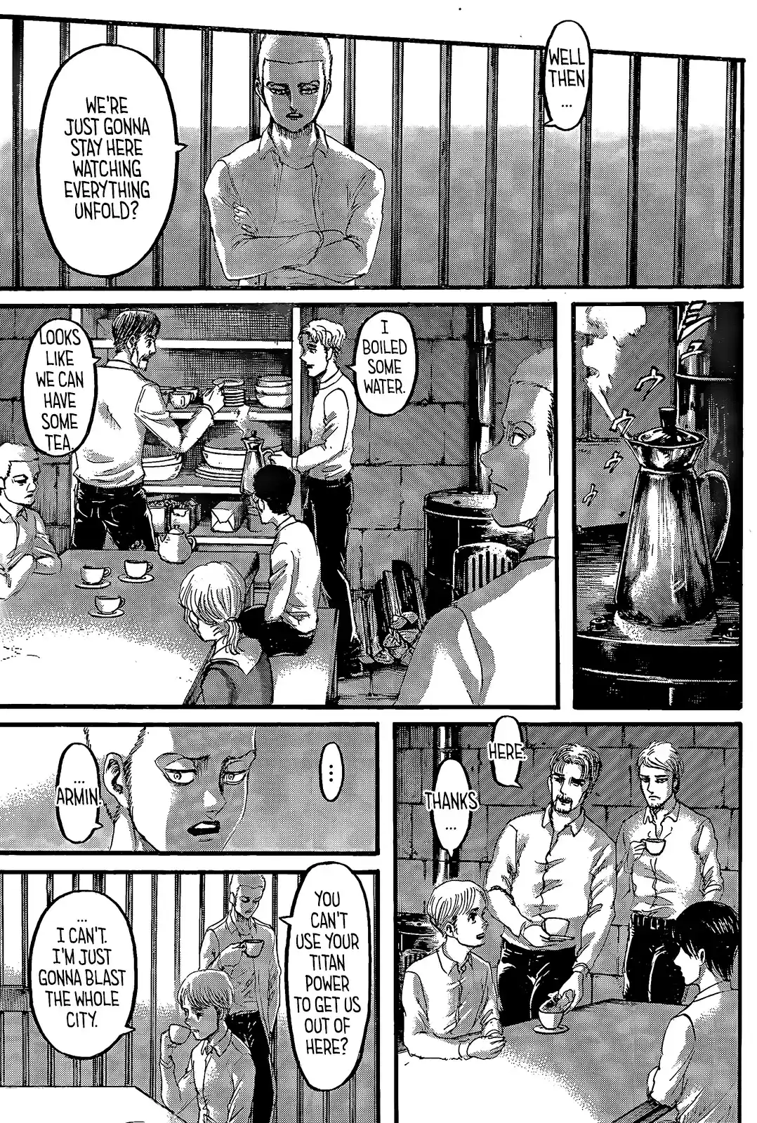 Shingeki no Kyojin Vol. 29 Ch. 116 Heaven and Earth