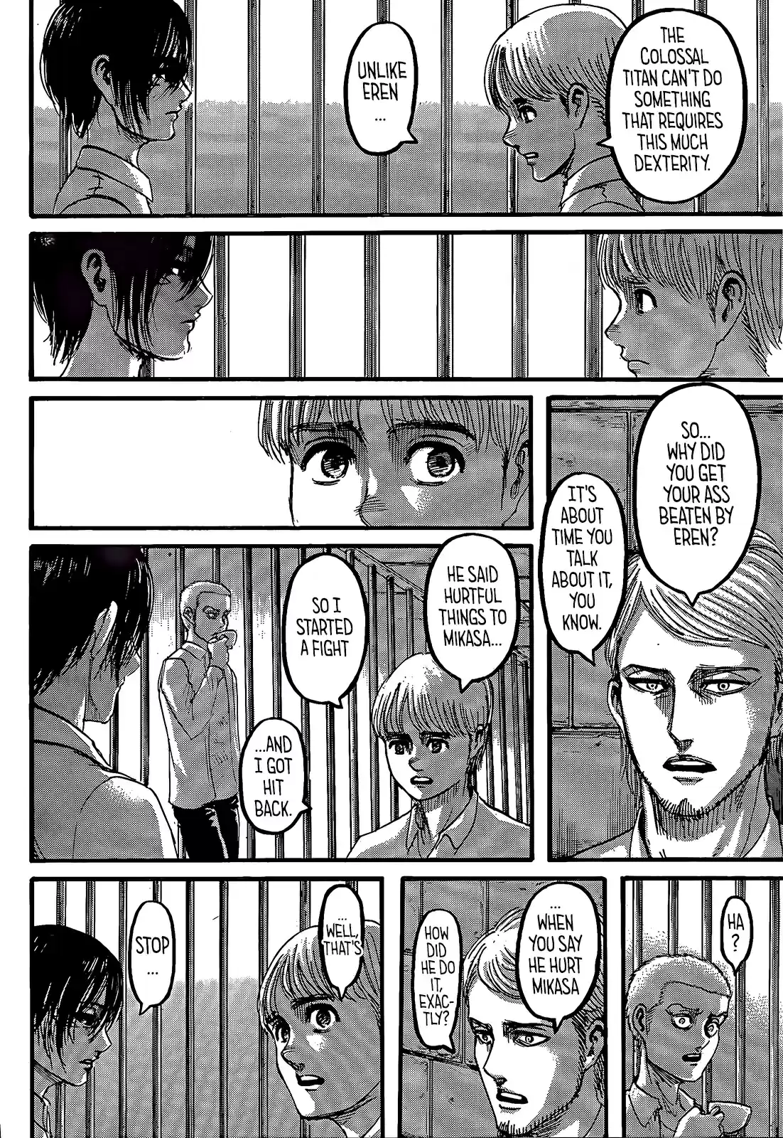 Shingeki no Kyojin Vol. 29 Ch. 116 Heaven and Earth