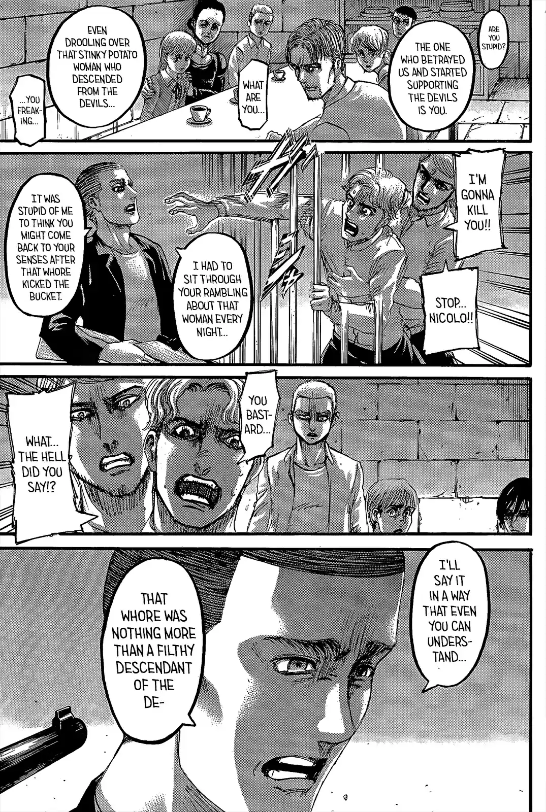 Shingeki no Kyojin Vol. 29 Ch. 116 Heaven and Earth